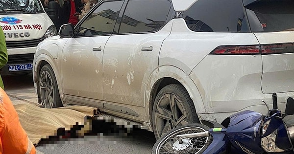 Hà Nội: Ô tô đi lùi trên phố Khâm Thiên gây tai nạn nghiêm trọng