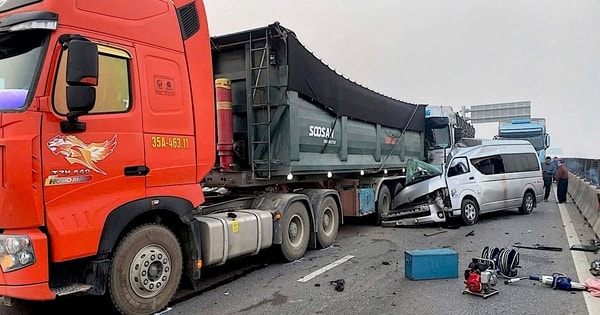 CSGT nêu loạt nguyên nhân dễ gây tai nạn liên hoàn trên cao tốc ngày Tết