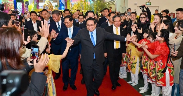 Thủ tướng Phạm Minh Chính dự Lễ khai mạc Hội chợ Mùa Xuân 2026