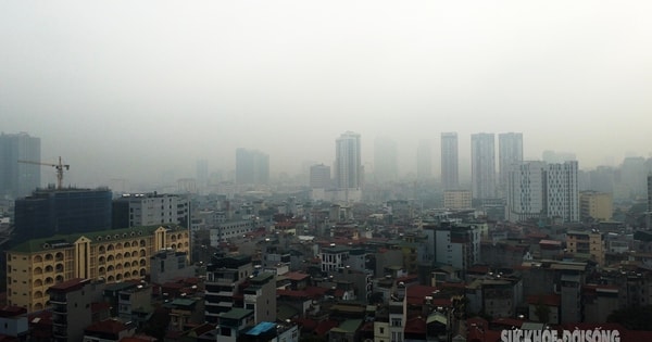 Sáng nay Hà Nội ô nhiễm không khí nghiêm trọng