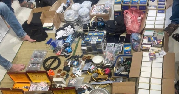 Phát hiện hàng nghìn thiết bị cờ bạc bịp