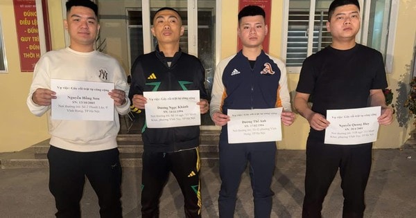 Nhậu say hai nhóm thanh niên lao vào hỗn chiến, 1 người nhập viện