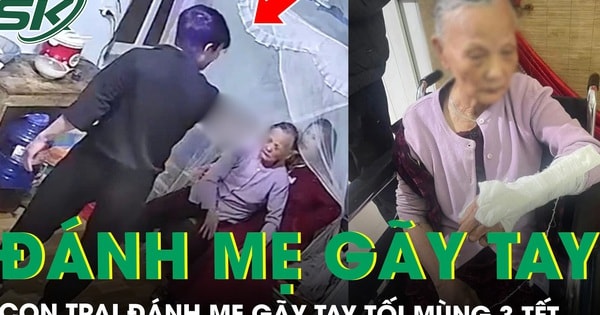 Công an vào cuộc vụ con trai hành hung mẹ gãy tay tối mùng 3 Tết