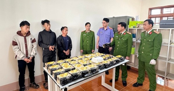 Triệt phá đường dây vận chuyển hơn 34kg ma túy, thu giữ súng cùng 11 viên đạn