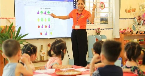 Quy định mới về chế độ làm việc đối với giáo viên mầm non