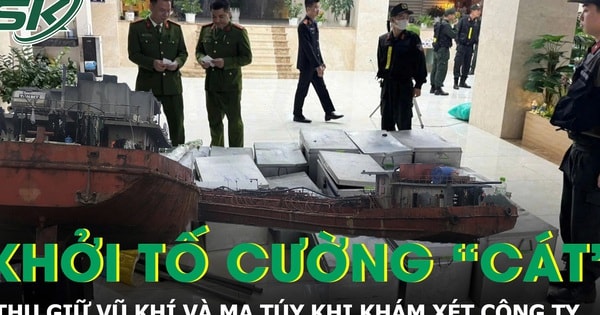 Khởi tố Cường “Cát”, thu giữ vũ khí và ma túy khi khám xét công ty ở Quảng Ninh