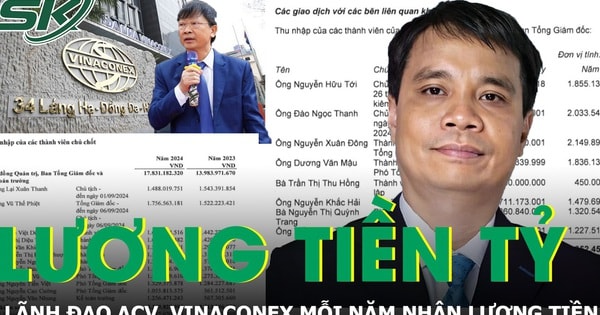 Trước khi bị bắt vì sai phạm đấu thầu, lãnh đạo ACV và Vinaconex từng nhận lương tiền tỷ