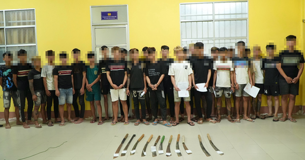 Mang dao tự chế đi trả thù, 7 đối tượng bị khởi tố