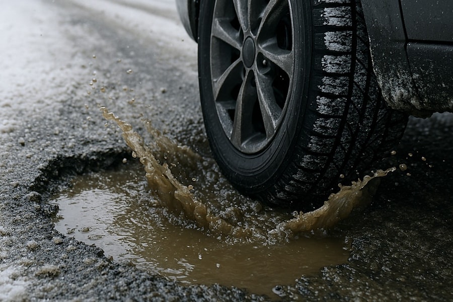 Những mẫu xe dễ hư hỏng khi 'vấp' ổ gà