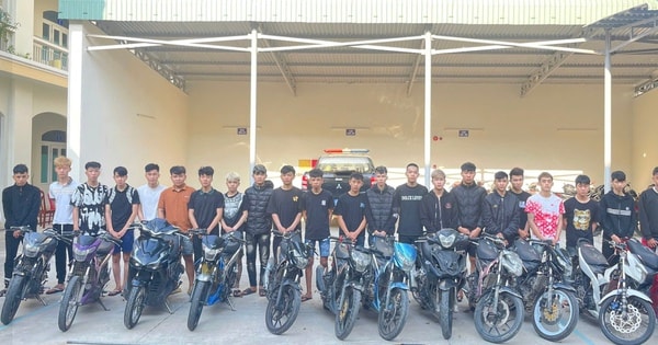 Rượt đuổi, hỗn chiến lúc rạng sáng, 20 thanh thiếu niên bị giữ khẩn cấp