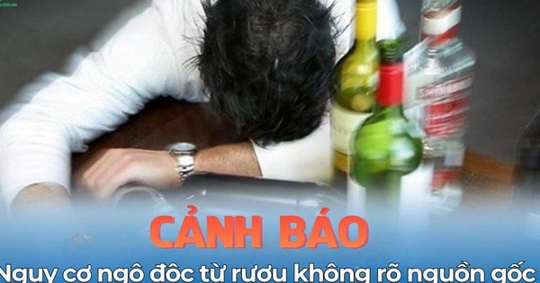 Uống rượu 'mác ngoại', nam thanh niên hôn mê, ngừng tuần hoàn nghi do ngộ độc methanol