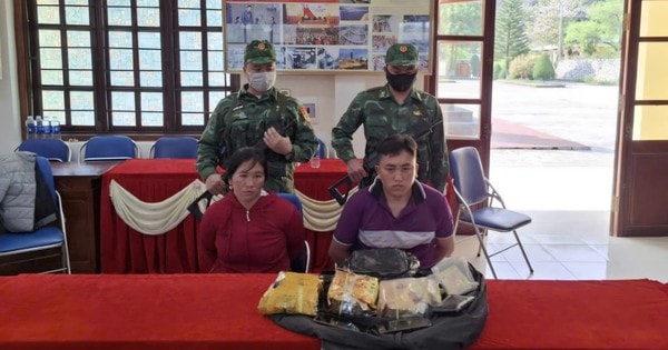 Đôi nam nữ bị bắt khi chở gần 3kg ma túy đá ở Lào Cai