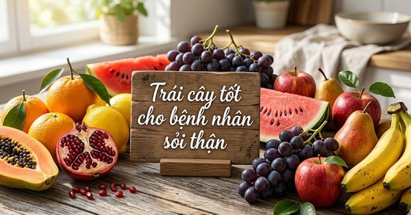 7 loại trái cây tốt cho người bị sỏi thận