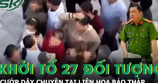 Khởi tố 27/34 đối tượng liên quan vụ dàn cảnh để cướp dây chuyền tại Liên Hoa Bảo Tháp