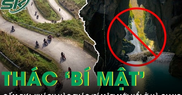 Cấm đưa khách vào thác nước ‘bí mật’ mới nổi ở Hà Giang, cảnh báo nguy hiểm