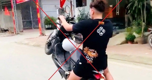 Trình diễn 'bốc đầu' xe máy điện giữa phố, nam thanh niên bị tạm giữ phương tiện