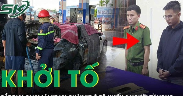 Khởi tố, bắt tạm giam lái xe trong vụ cháy xe ô tô tại cây xăng khiến 2 tử vong