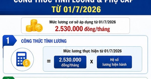 Từ 1/7, tiền lương, phụ cấp của cán bộ, công chức sẽ được tính thế nào?