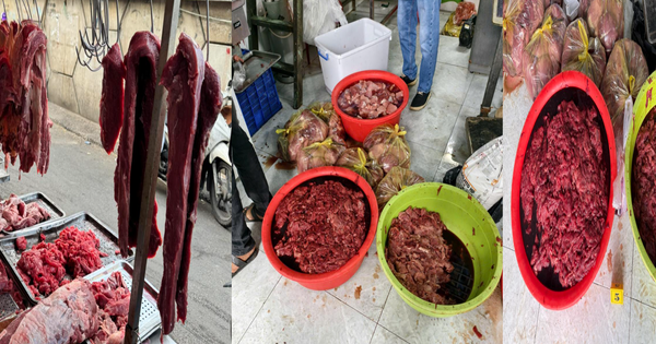 Ngâm thịt lợn vào hóa chất để 'biến' thành thịt bò, 2 đối tượng thu hơn 9 tỷ đồng