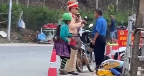 Video vợ mang chiêng 'làm lễ' khi chồng bị giữ xe do vi phạm nồng độ cồn