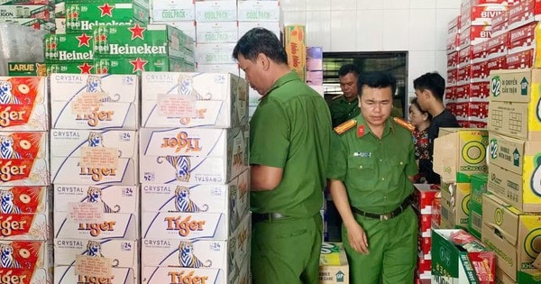 Công an truy xét nhóm trộm lấy 200 thùng bia, nước ngọt mang đi tiêu thụ