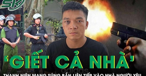 Mẫu thuẫn tình cảm, thanh niên mang ‘hàng nóng’ bắn 7 phát vào nhà người yêu, dọa giết cả nhà