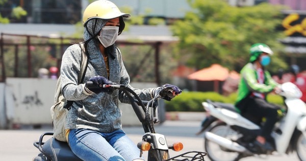 Nắng nóng trên 37 độ lại bao phủ Bắc Bộ