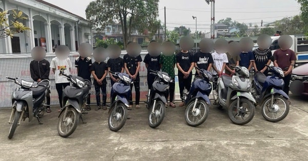 Khởi tố 14 thanh thiếu niên mang dao, kiếm truy đuổi người đi đường trong đêm
