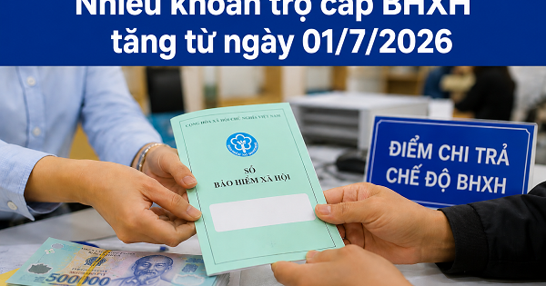 Các nhóm đối tượng đóng BHXH, BHYT theo lương cơ sở mới tăng từ 1/7/2025
