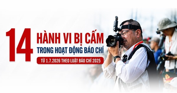 14 hành vi bị cấm trong hoạt động báo chí từ 1/7