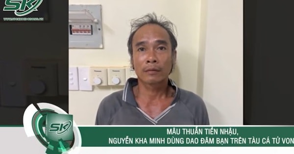 Bi kịch sau chầu nhậu, ngư phủ sát hại bạn cùng tàu khi đang ngủ ở An Giang
