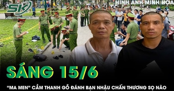 Sáng 15/6: 'Ma men' say khướt, cầm thanh gỗ đánh bạn nhậu chấn thương sọ não ở công viên