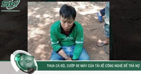 'Khát tiền' trả nợ cá độ, thanh niên dụ tài xế xe ôm vào đường vắng rồi gây án kinh hoàng