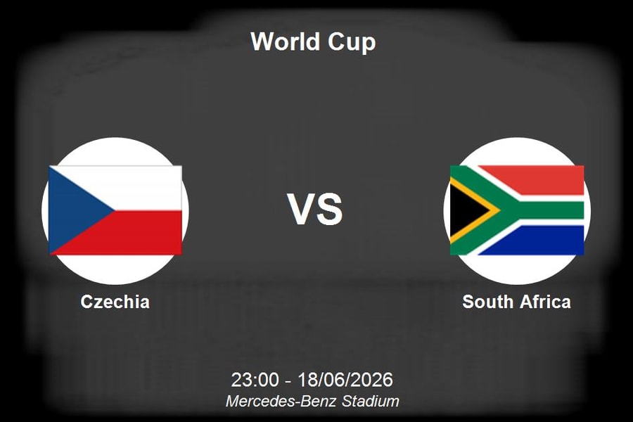 Nhận định Czechia vs South Africa - World Cup 2026: Sức mạnh từ đại diện châu Âu