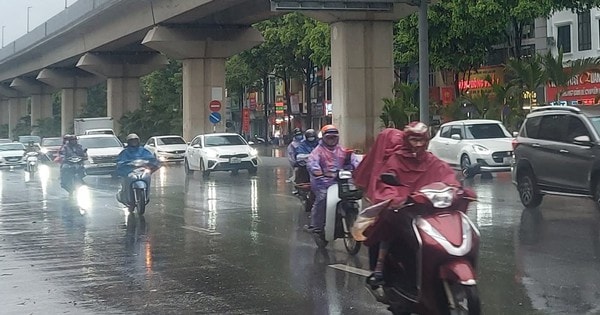 Miền Bắc mưa dông mạnh trước khi đón nắng nóng gay gắt diện rộng