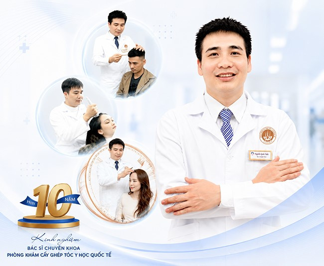 ThS. BS Nguyễn Quốc Tuấn: Đặt khách hàng làm trung tâm trong mỗi ca cấy tóc