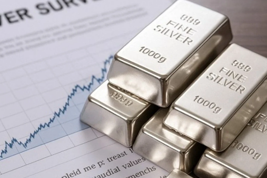 Giá bạc ngày 22/6: Thị trường trong nước duy trì mức 2,535 triệu đồng/lượng