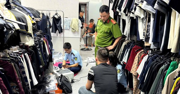 Kiểm tra đột xuất, phát hiện cửa hàng bán nhiều sản phẩm giả mạo thương hiệu nổi tiếng
