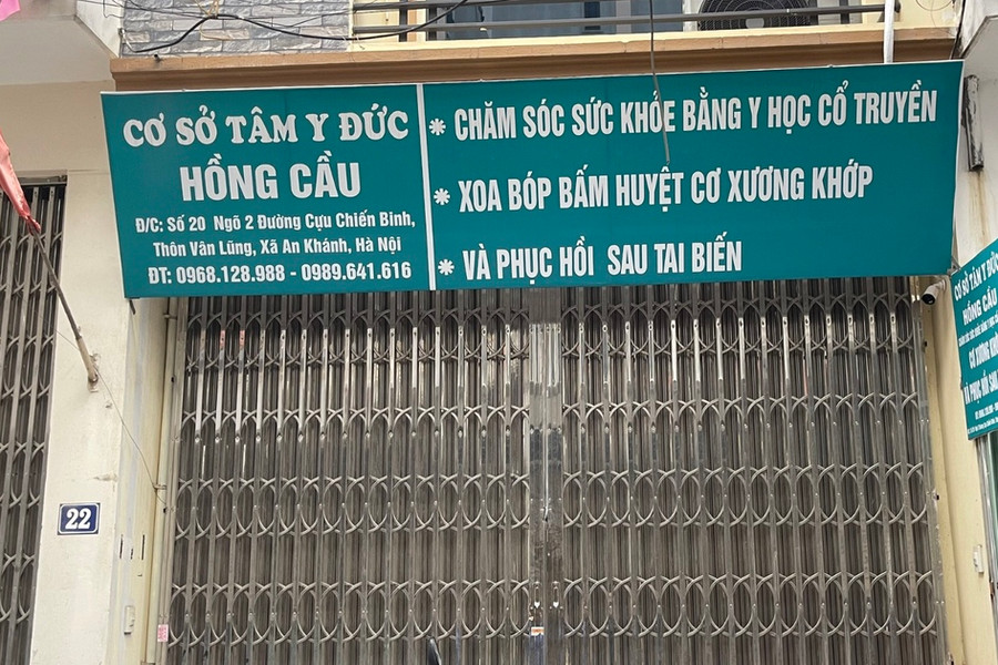 Cơ sở phục hồi sau tai biến Tâm Y Đức Hồng Cầu bị phạt 35 triệu đồng