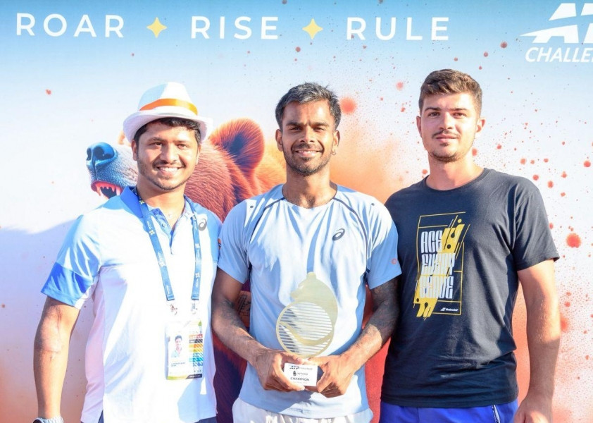 Sumit Nagal vô địch ATP Challenger Romania 2026: Chấm dứt 2 năm khô hạn danh hiệu