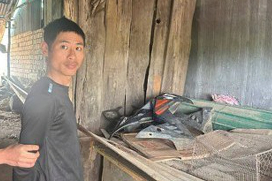 Vừa ra tù, nam thanh niên trộm xe máy, tháo biển số để qua mặt công an