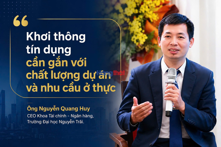 Lãi suất vay mua nhà chạm mức 16%, tín dụng bất động sản cần ưu tiên nhu cầu thực