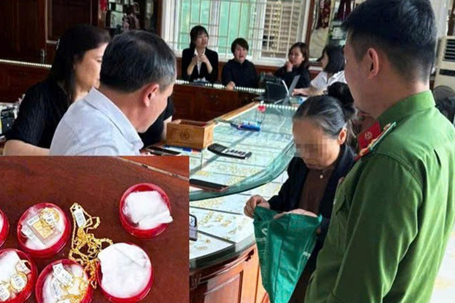 Cụ bà 70 tuổi đi bán 19 chỉ vàng vì tin lời 'công an'