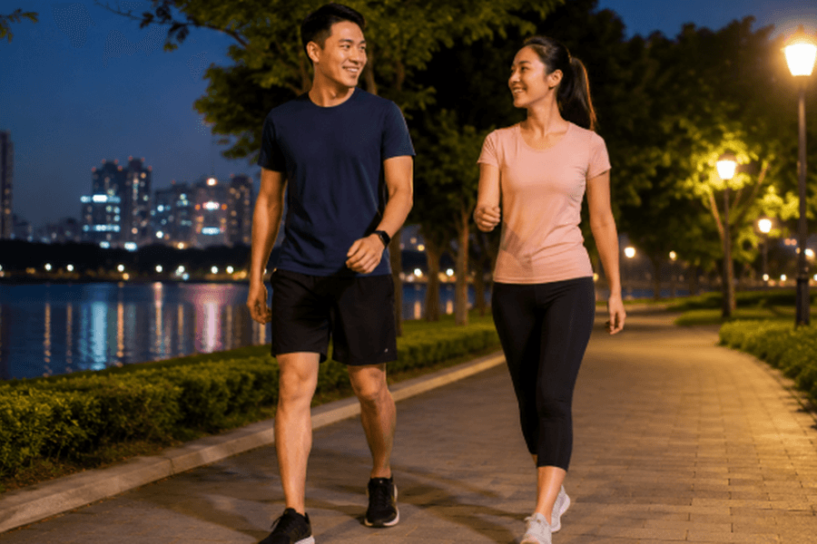 15 phút đi bộ sau bữa tối mang lại lợi ích gì cho sức khỏe?