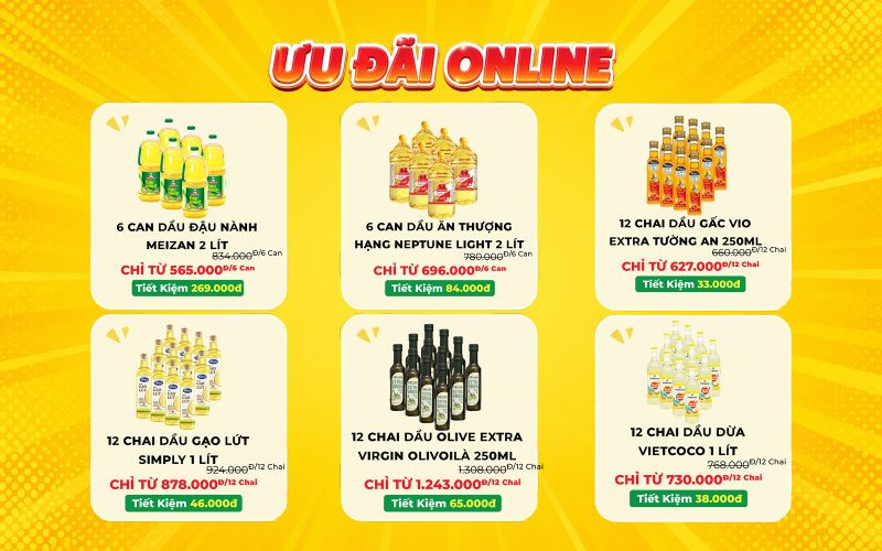 Mẹo mua dầu ăn nguyên thùng tiết kiệm đến 269.000 đồng