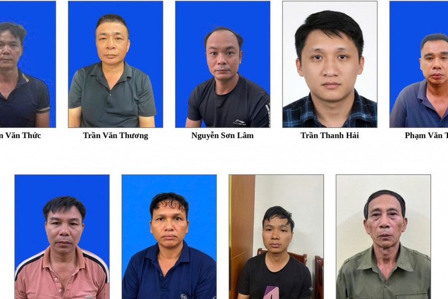 Khởi tố 9 đối tượng trong vụ trộm cắp sắt tại công trường ở Quảng Ninh