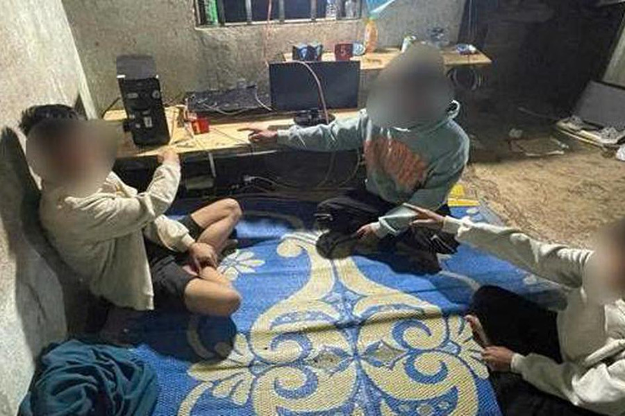 Bắt quả tang nhóm đối tượng sử dụng ma túy trong nhà thuê