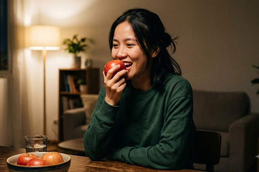 4 lý do bạn nên ăn một quả táo trước khi đi ngủ ngay tối nay