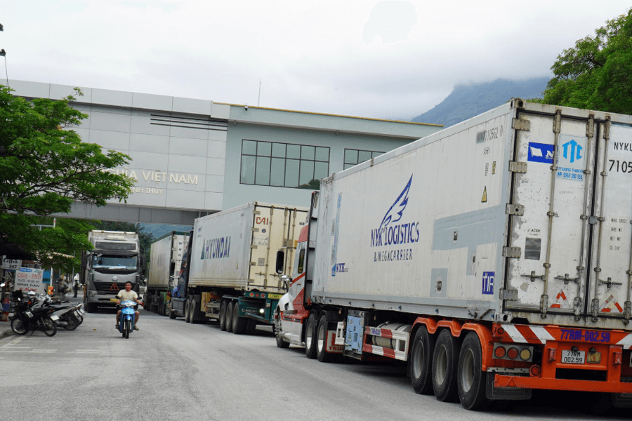 Kim ngạch thương mại qua Cửa khẩu Thanh Thủy đạt gần 490 triệu USD trong 7 tháng năm 2026