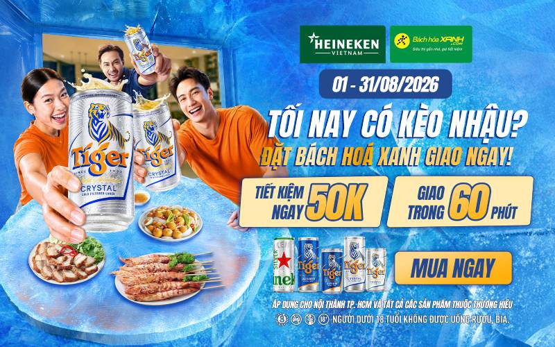 Cách chuẩn bị tiệc nhậu tại gia siêu nhanh và tiết kiệm với combo bia mồi giao trong 1 giờ